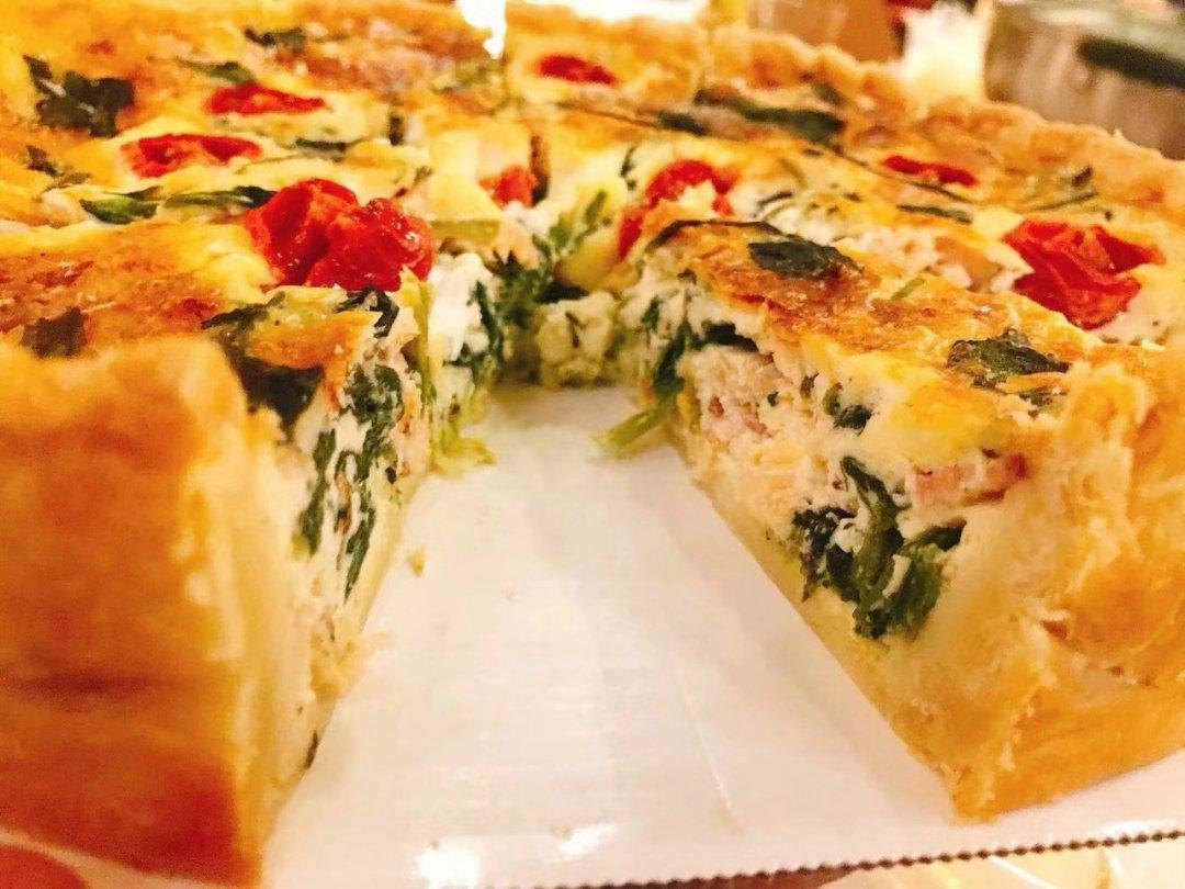 传统法式 quiche