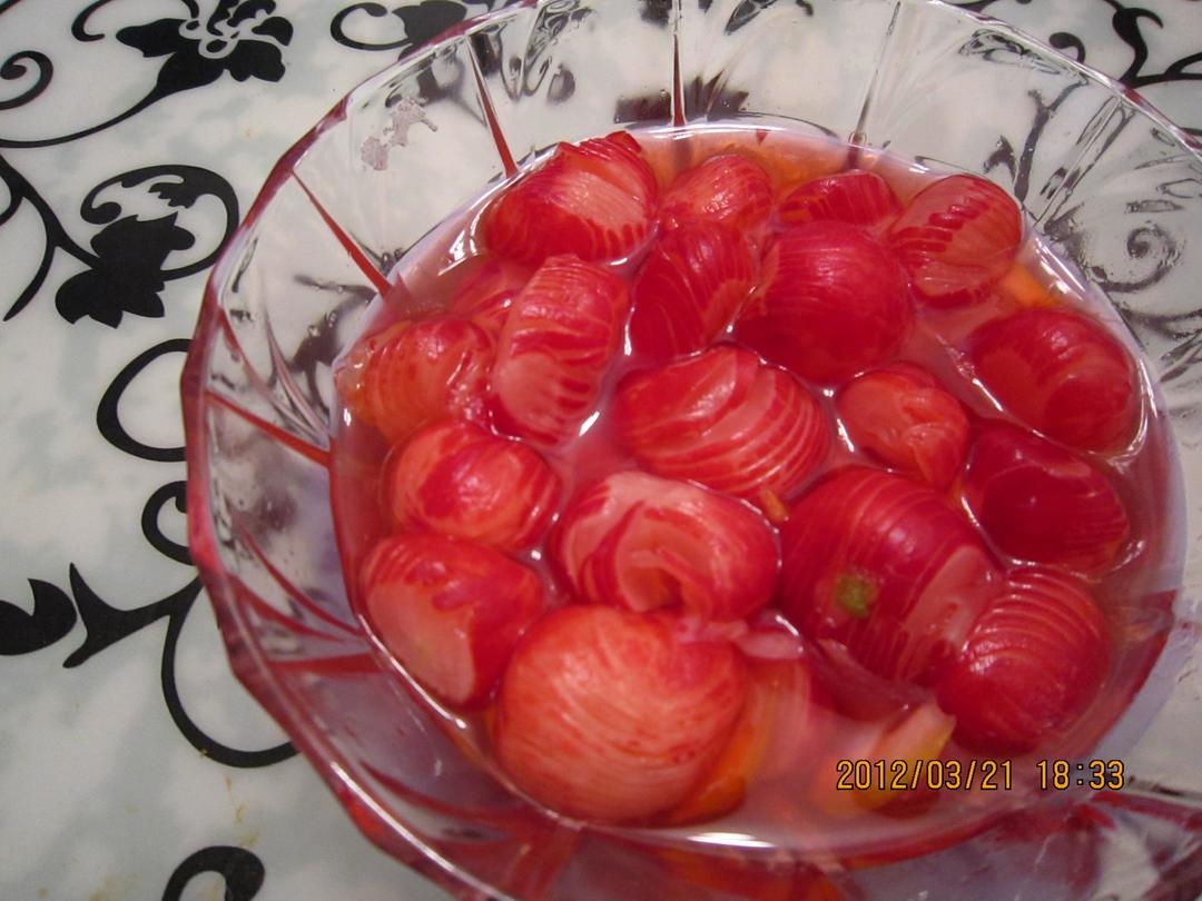 柠檬樱桃小萝卜的做法