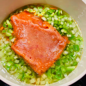 营养美味❤️时蔬酸汤莜面鱼鱼的做法 步骤4