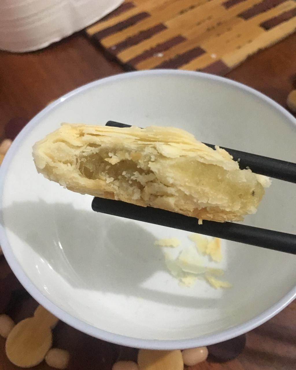 酥皮绿豆饼   酥得掉渣渣