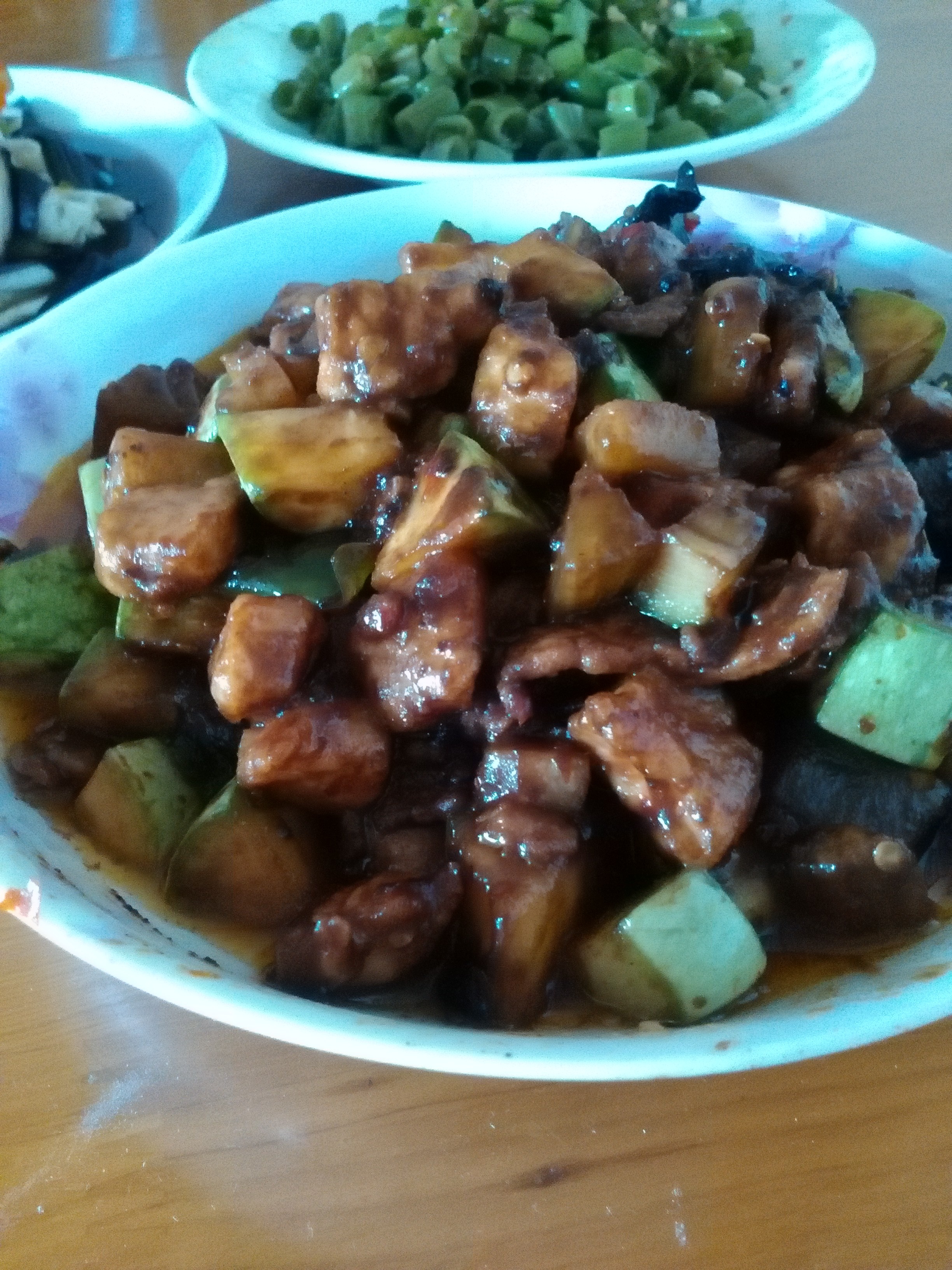 酱爆肉丁（简单快手下饭）