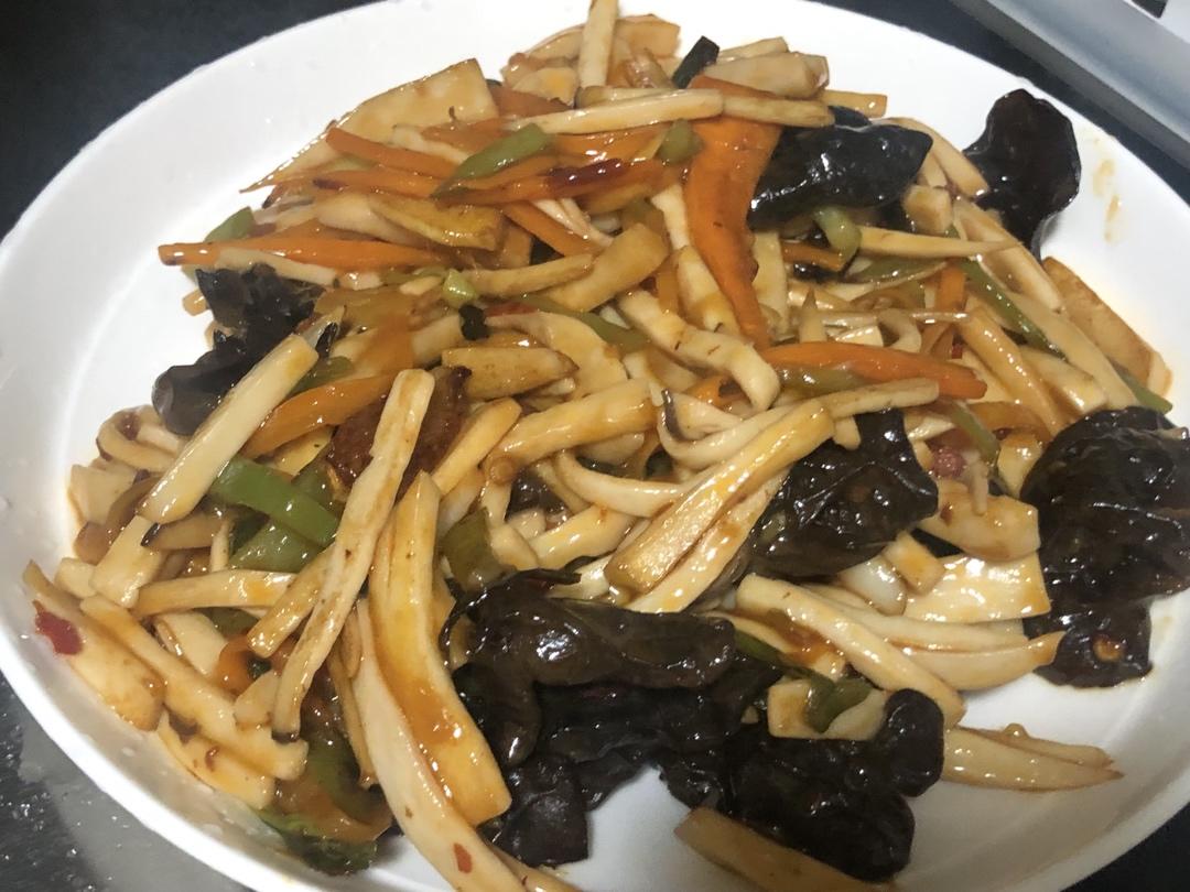 素食-鱼香杏鲍菇