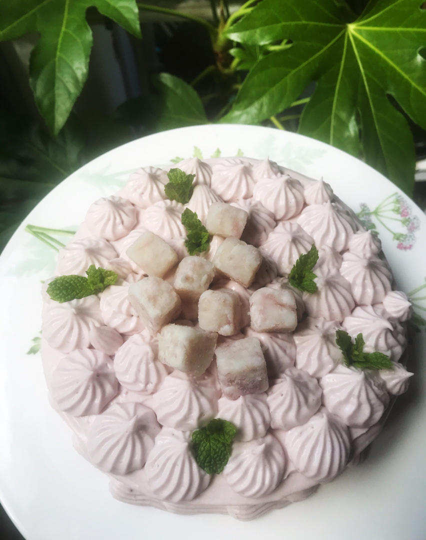 芋泥奶油蛋糕
