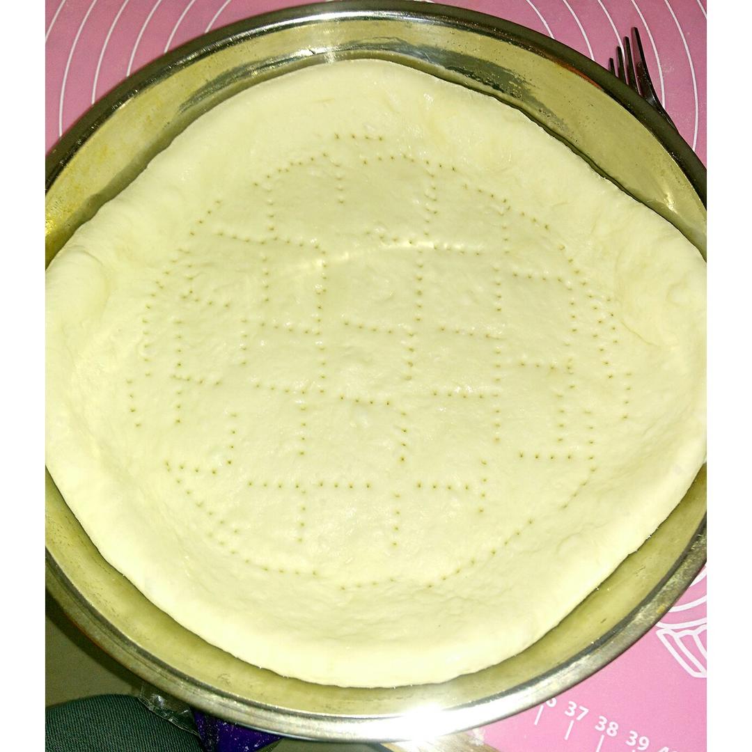 自制厚底披萨面饼