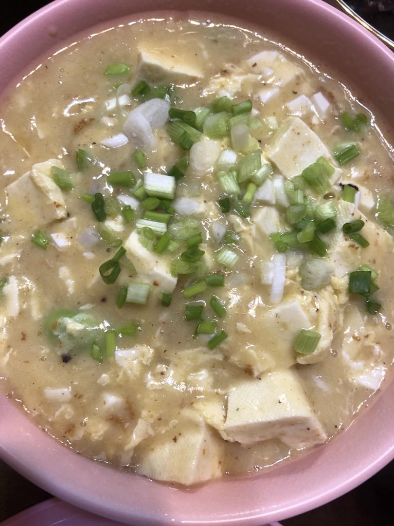 蟹黄豆腐（咸蛋黄版）