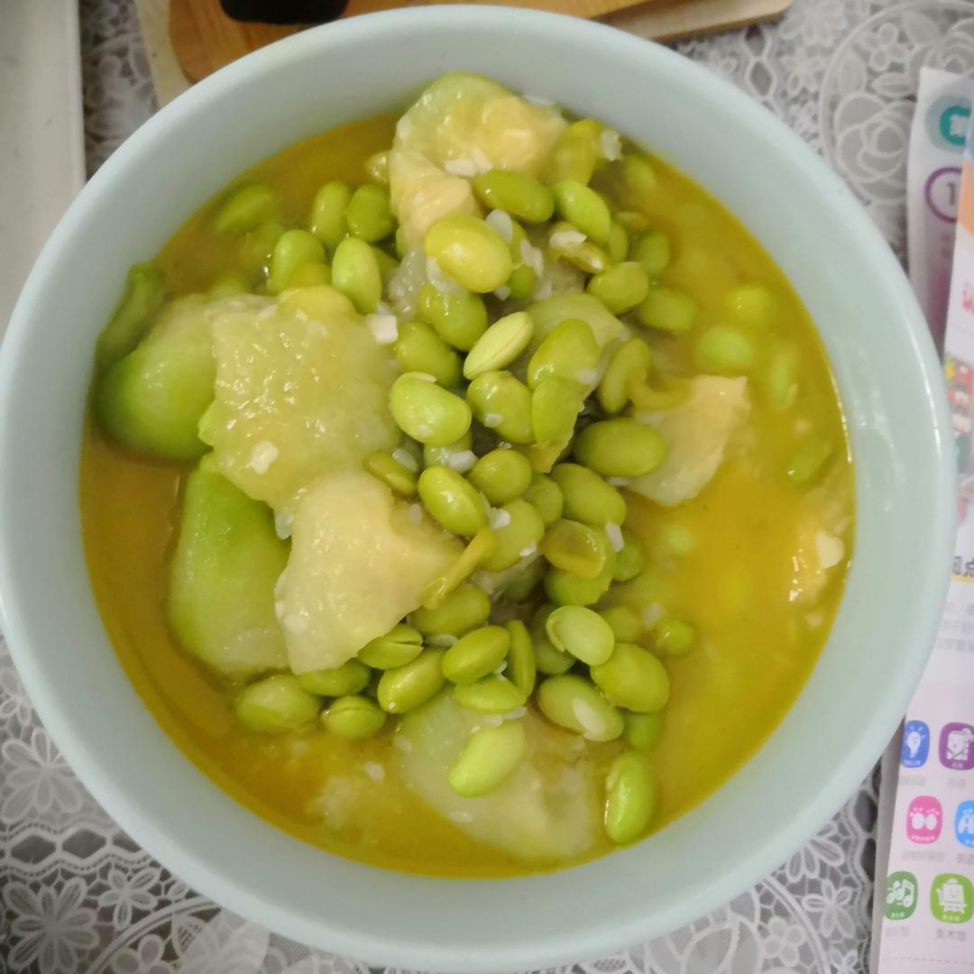 丝瓜毛豆