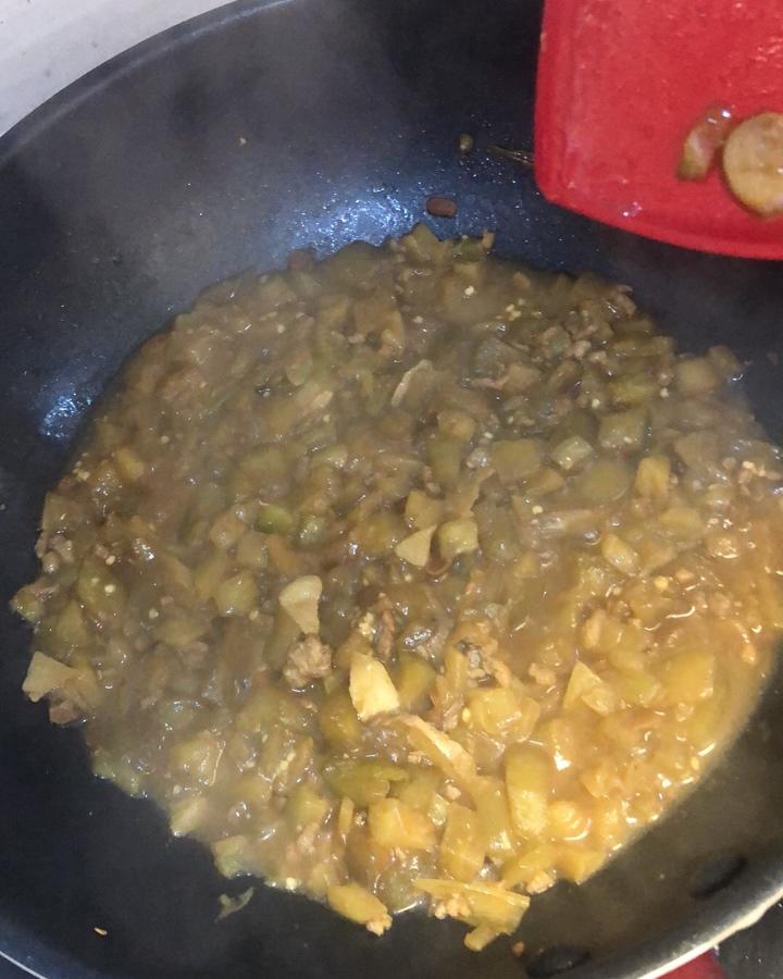 卤子面（茄子肉丁）