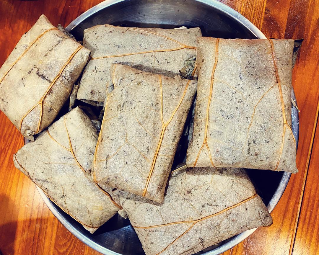 简易版荷香糯米鸡的做法