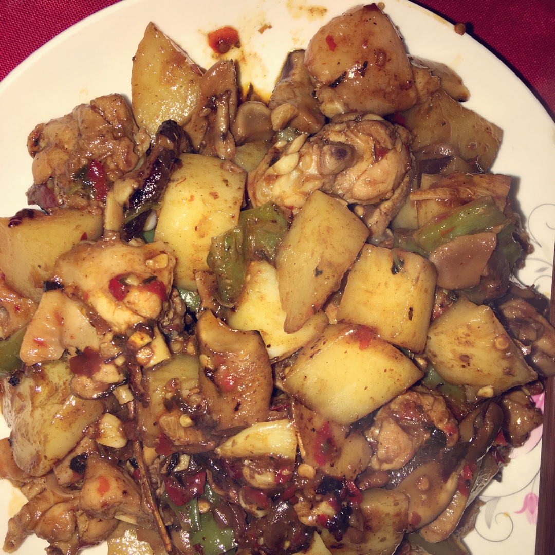 土豆炖鸡翅（快手零失败）