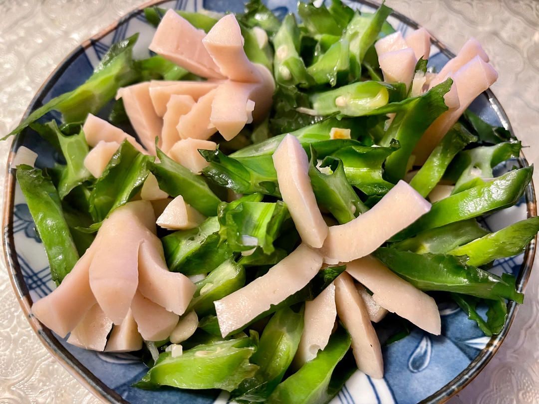 小泥肠炒四角豆