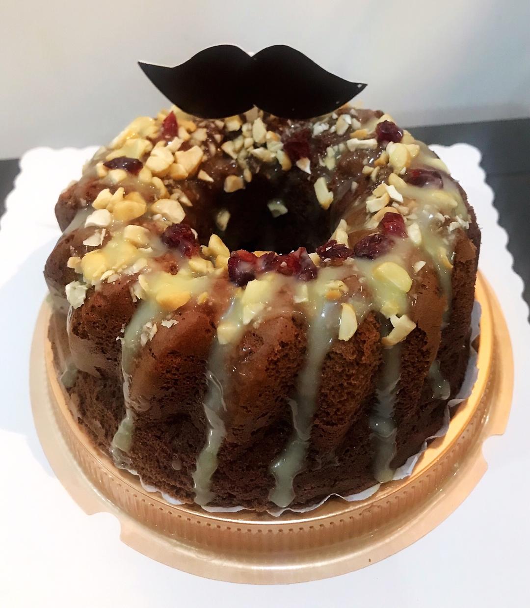 过个萌萌的圣诞节——圣诞欢乐巧克力裸蛋糕