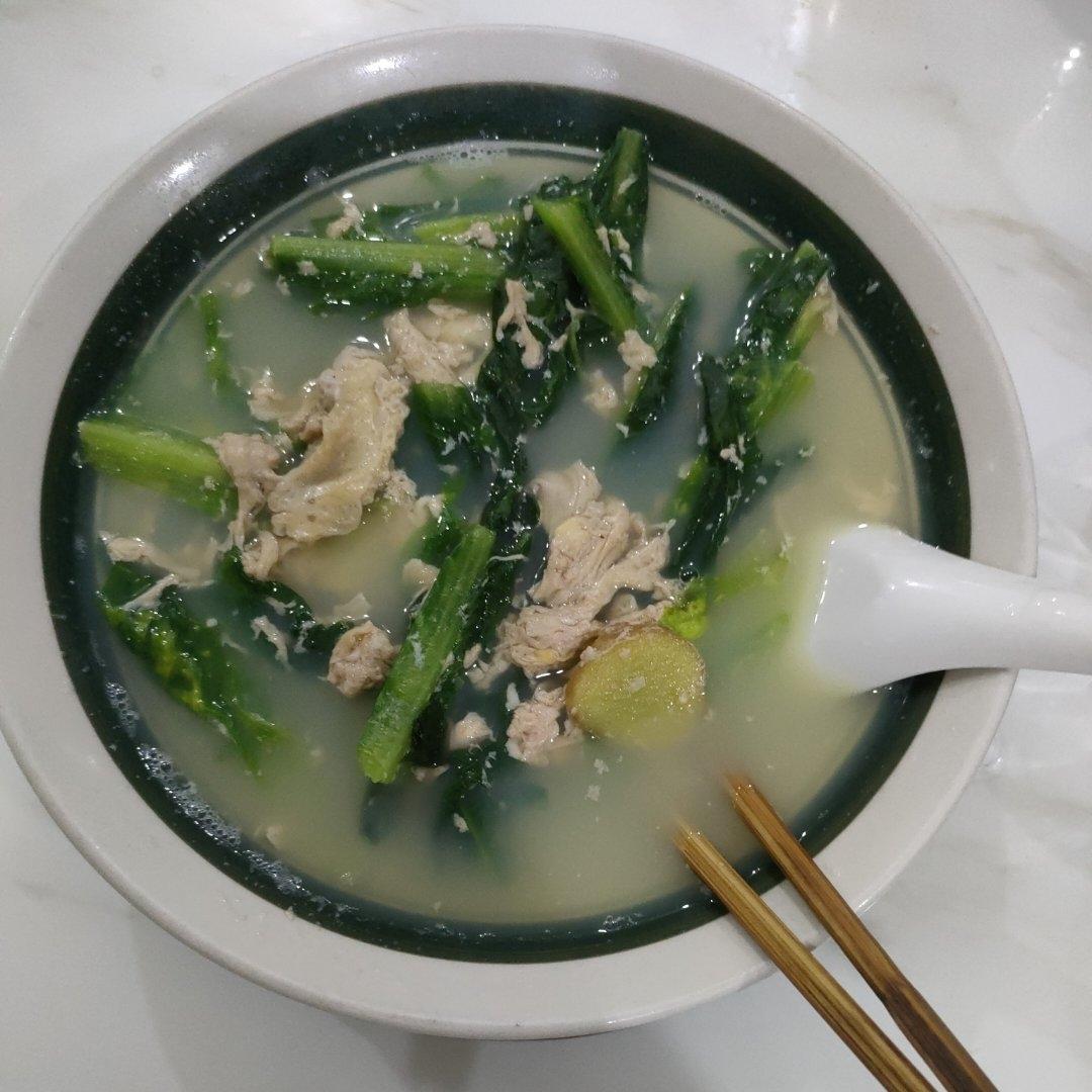 油麦菜鸡蛋汤