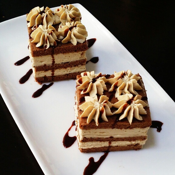 摩卡蛋糕配咖啡奶油霜[简版]——直线行走