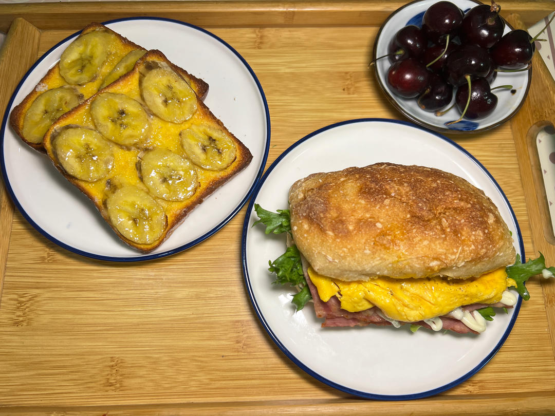 好吃到哭的香蕉烤吐司❗️酥脆香甜❗️零失败❗️