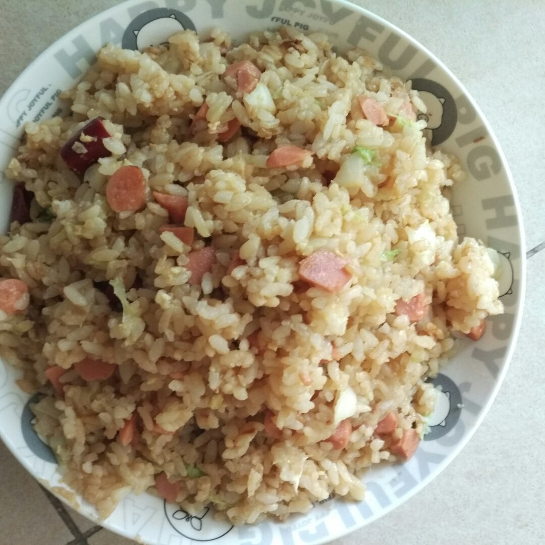 最好吃的-----酱油炒饭