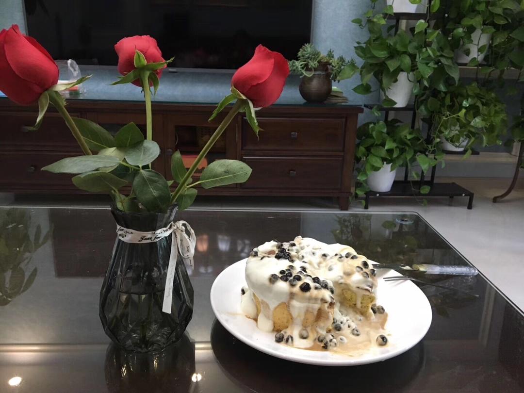 珍珠奶茶雪崩蛋糕【曼食慢语】