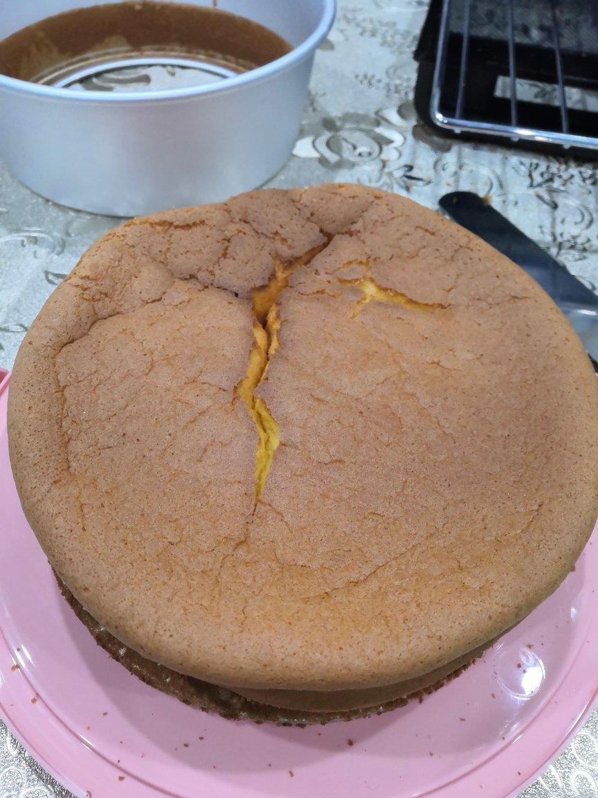 烤箱做蛋糕（戚风蛋糕的做法）