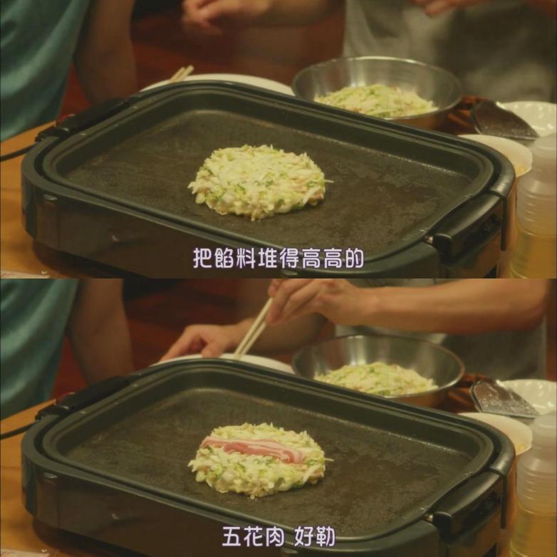 关西风味大阪烧 广告公司男子宿舍的料理日常 的做法步骤图 蜂蜜四叶草 下厨房