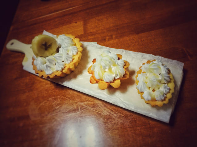 香蕉焦糖塔