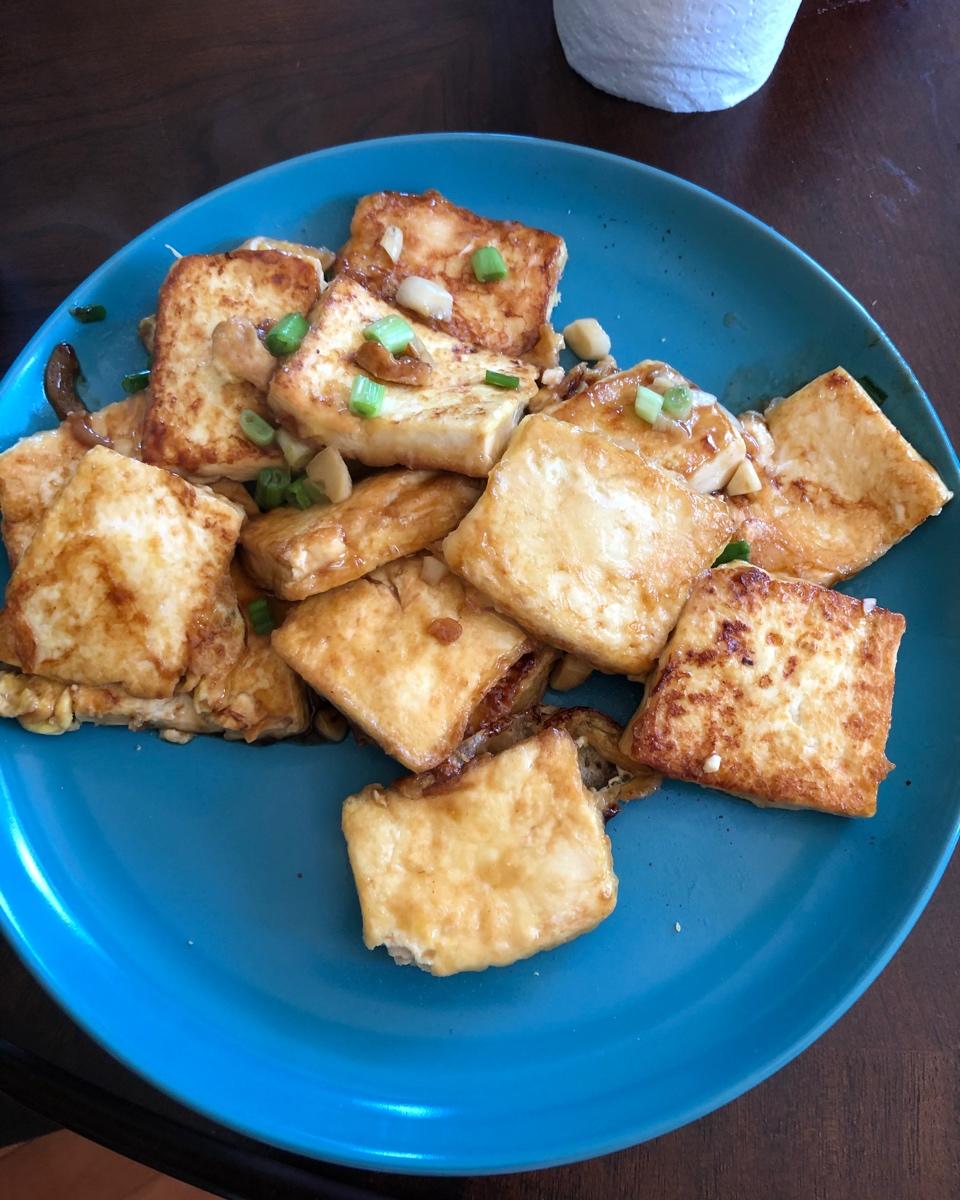 无敌好吃的香煎豆腐