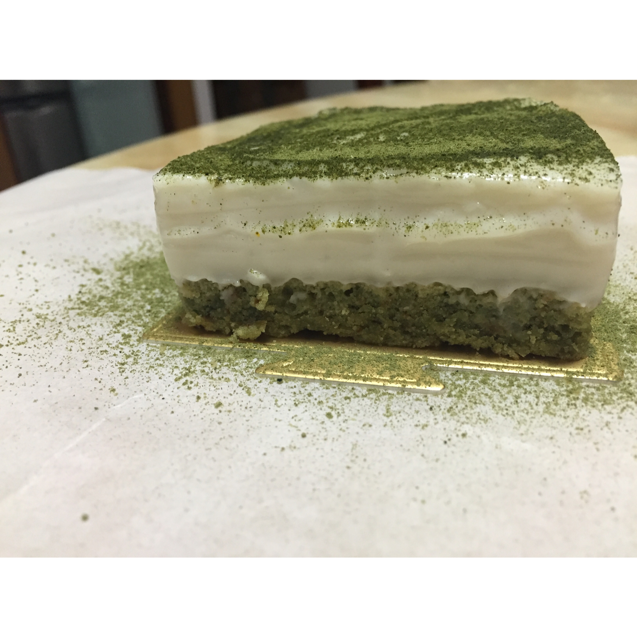 【素食绫也】抹茶提拉米苏（内含纯素慕斯做法）