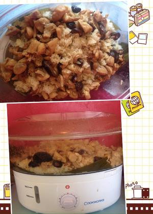 粽叶香菇糯米鸡（好吃版）的做法 步骤5