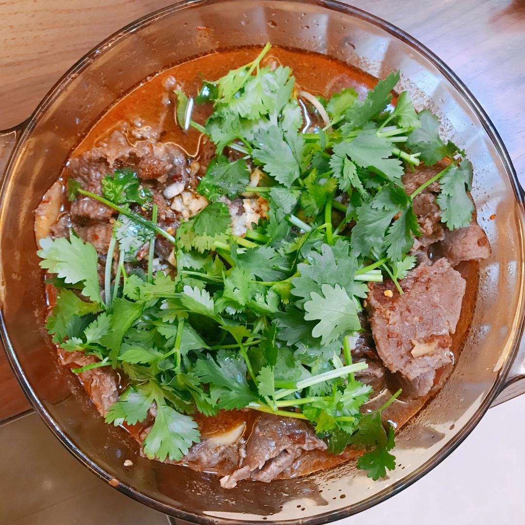 水煮牛肉