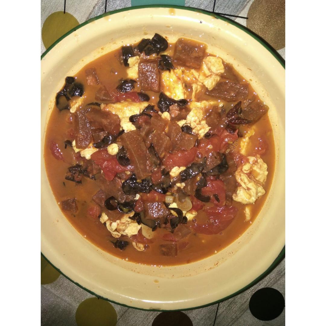 (外婆真传)西红柿打卤面