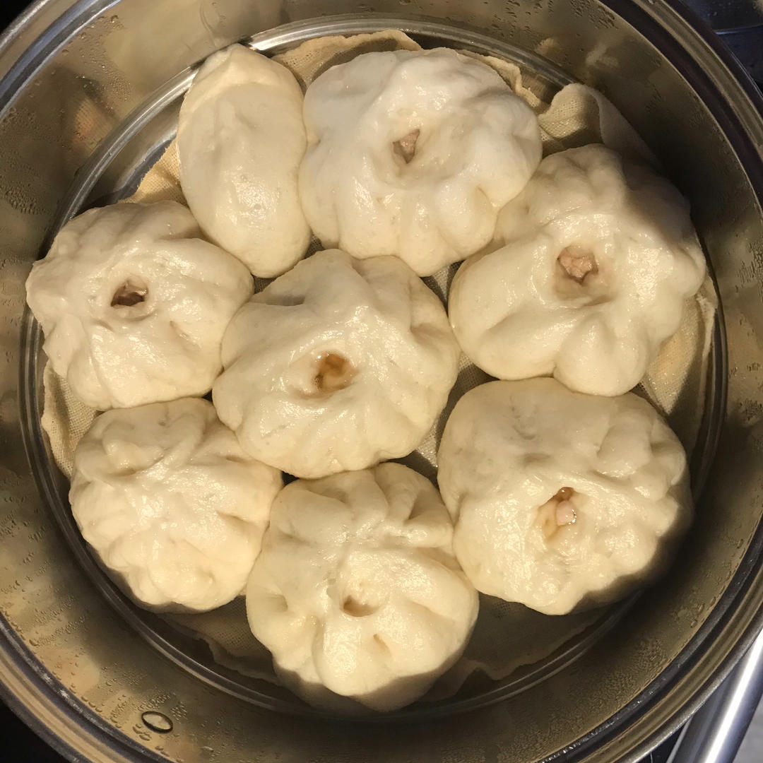 新手也能做出云朵般松软多汁的鲜肉包(一发)简单快手