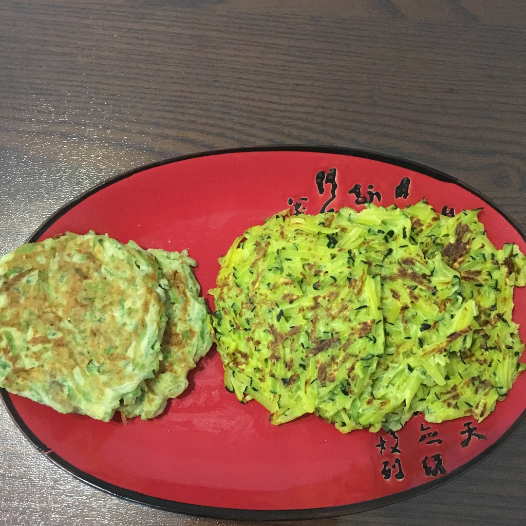 简单快手早餐—西葫芦咸食
