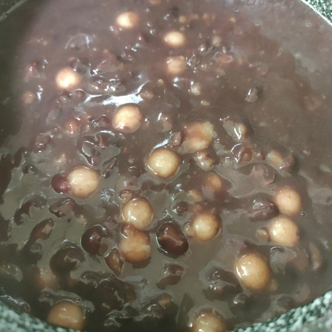 红豆沙糯米小丸子