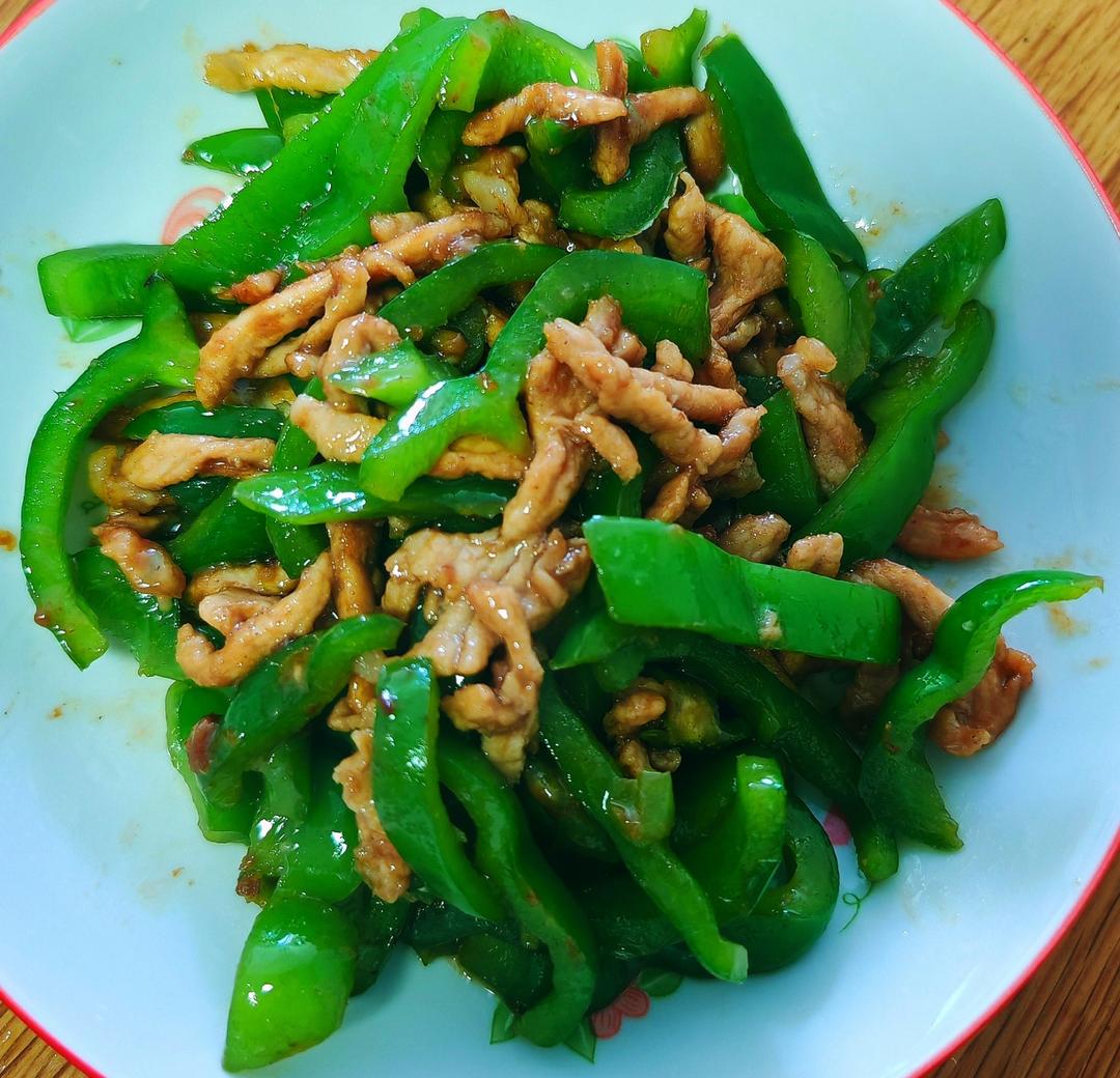 青椒肉丝这么做超级下饭