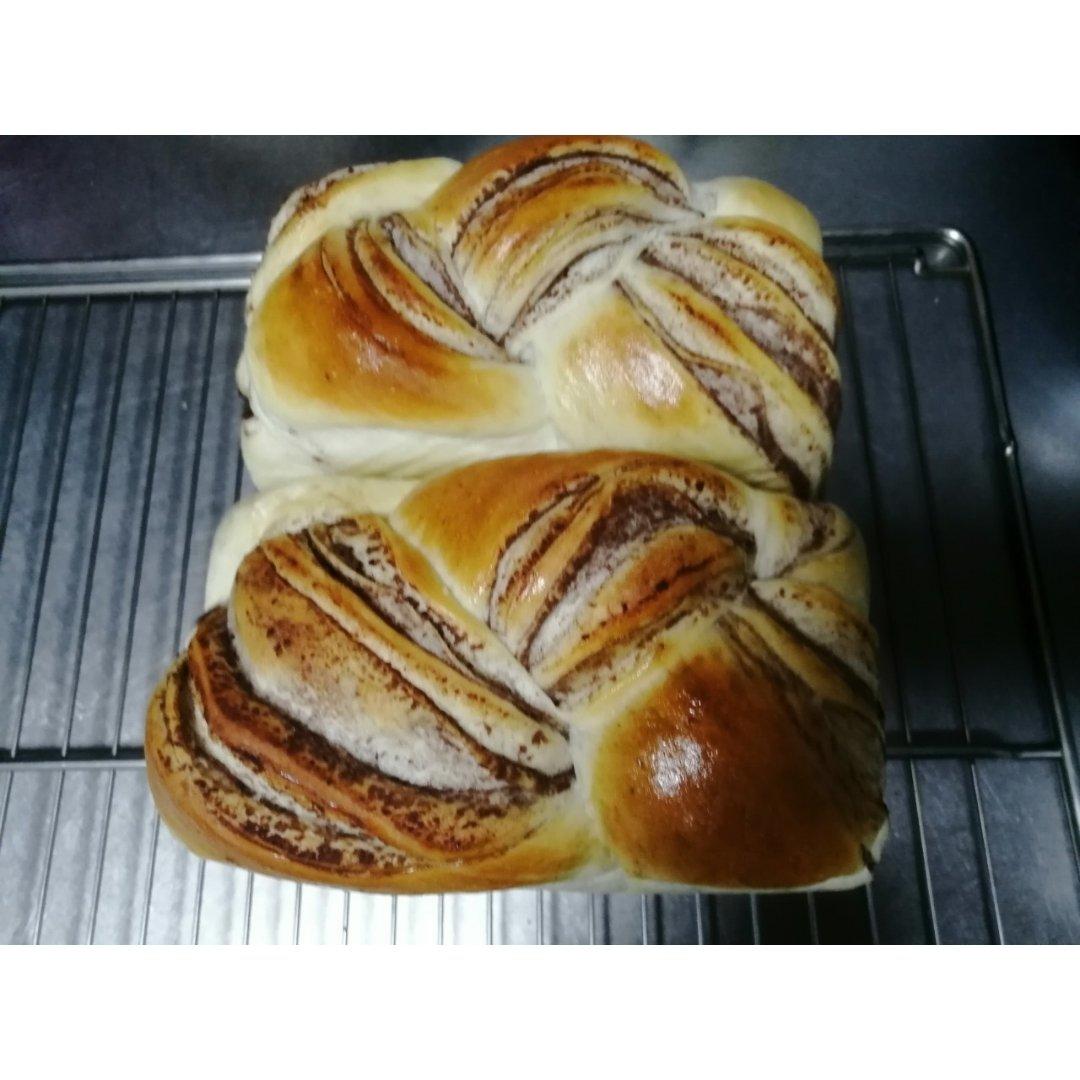 大理石红豆沙吐司