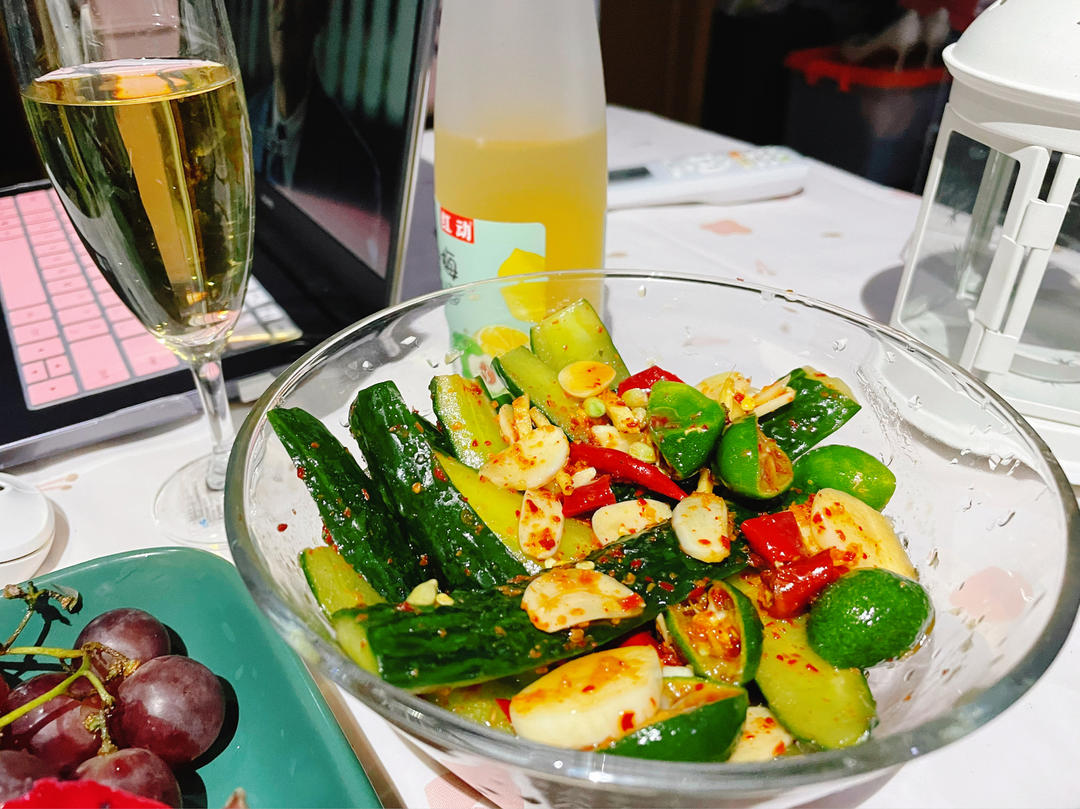 酸辣黄瓜条(酸脆爽口)吃了停不下来