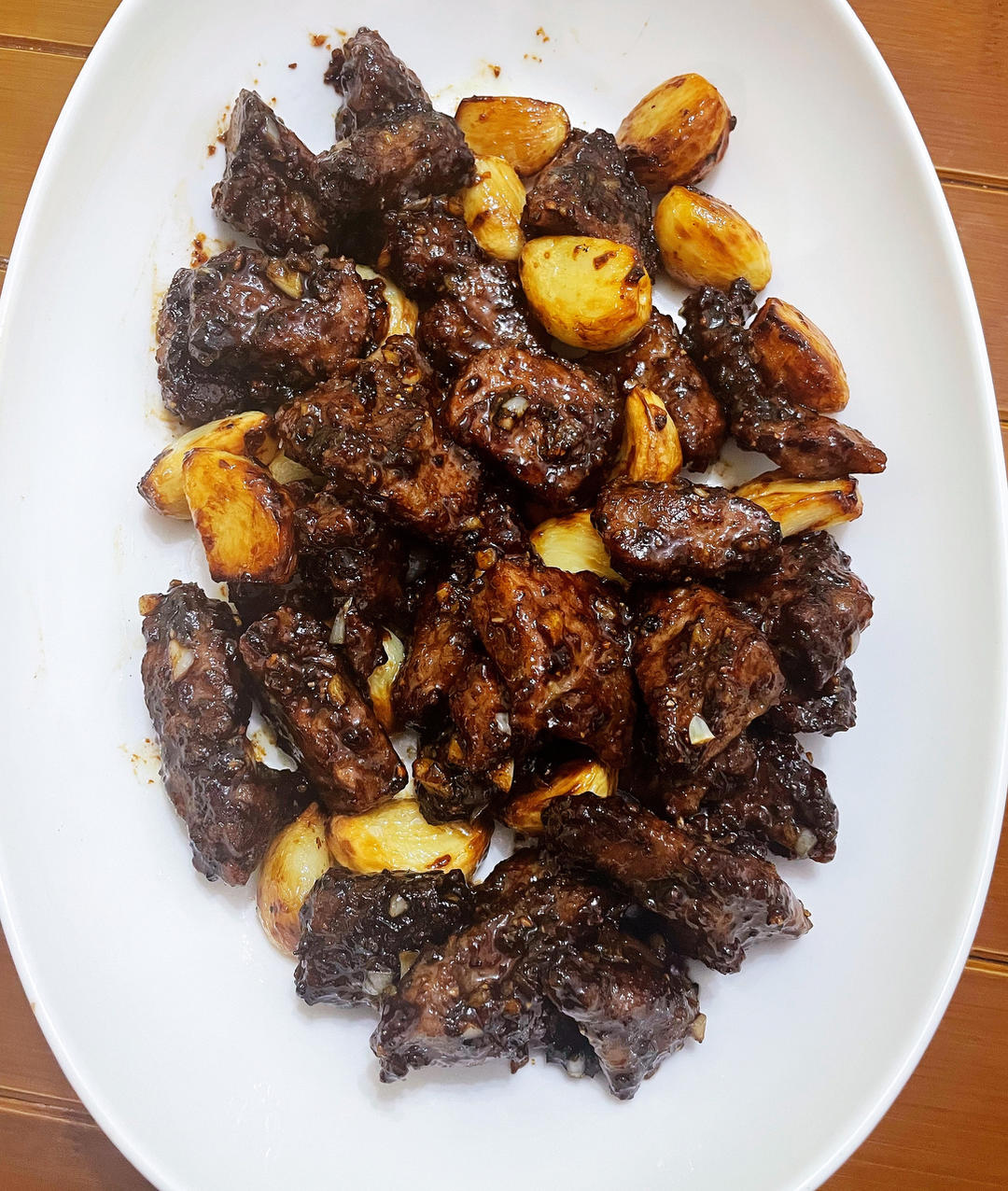 黑蒜子牛肉粒-津门秘方-家庭制作详细版