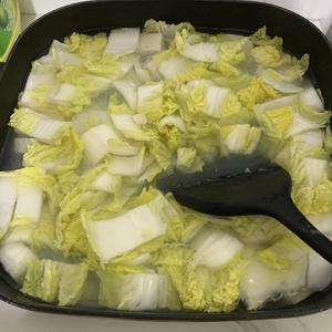 无油白菜豆腐粉丝汤的做法 步骤7