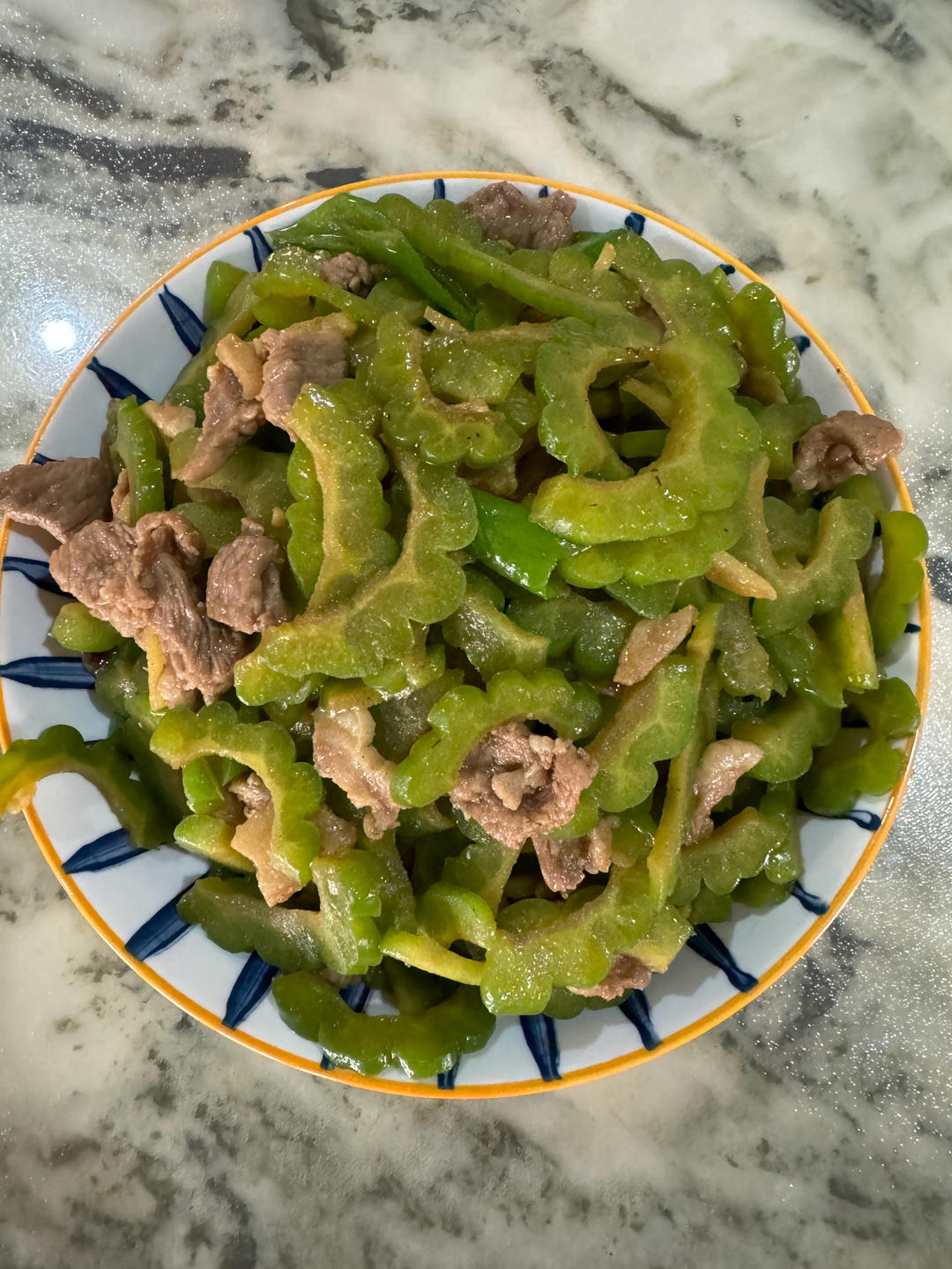 不是特别苦的苦瓜炒肉