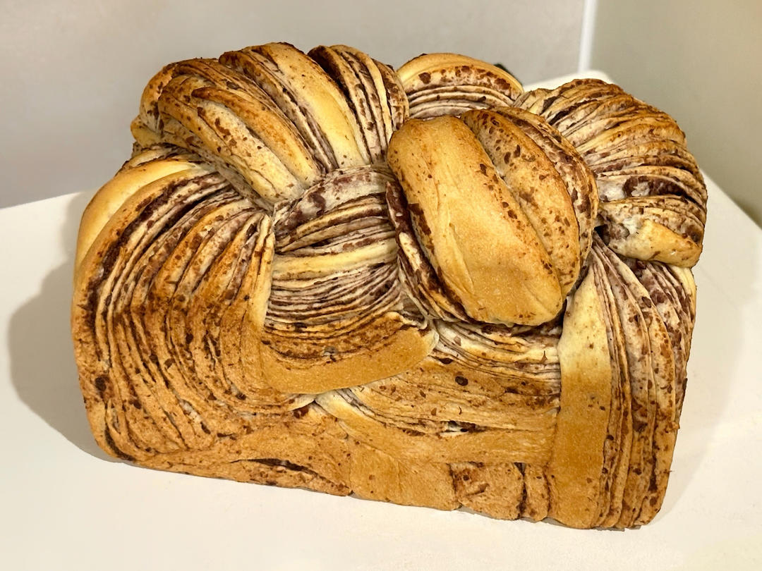 豆沙大理石吐司