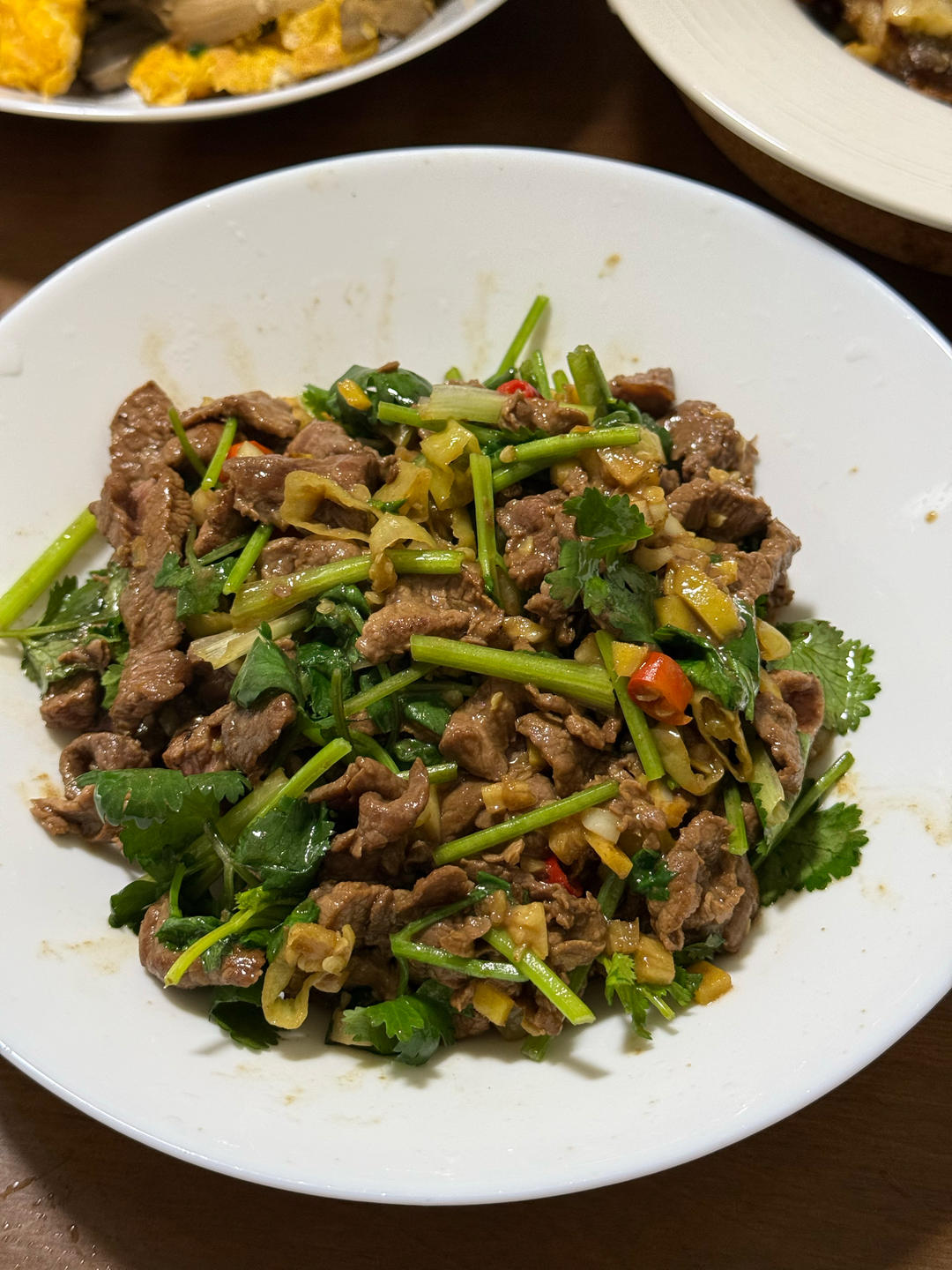 小炒黄牛肉