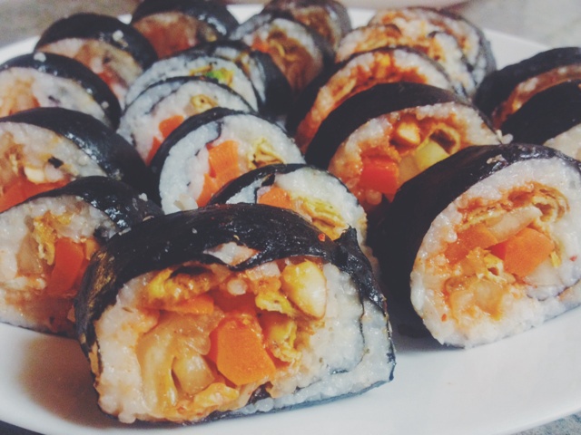 韩式紫菜包饭