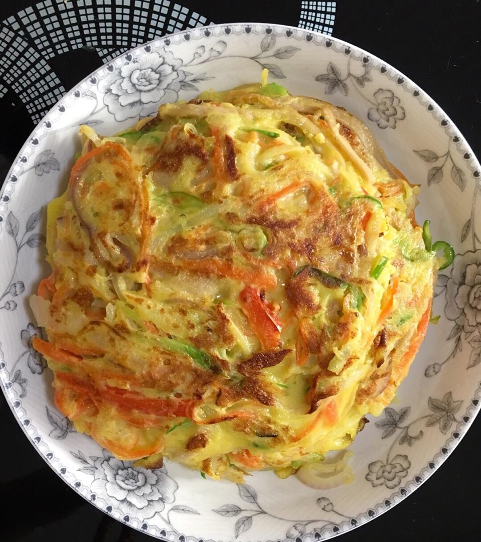 土豆胡萝卜健康早餐饼