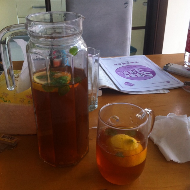 薄荷冰柠檬红茶