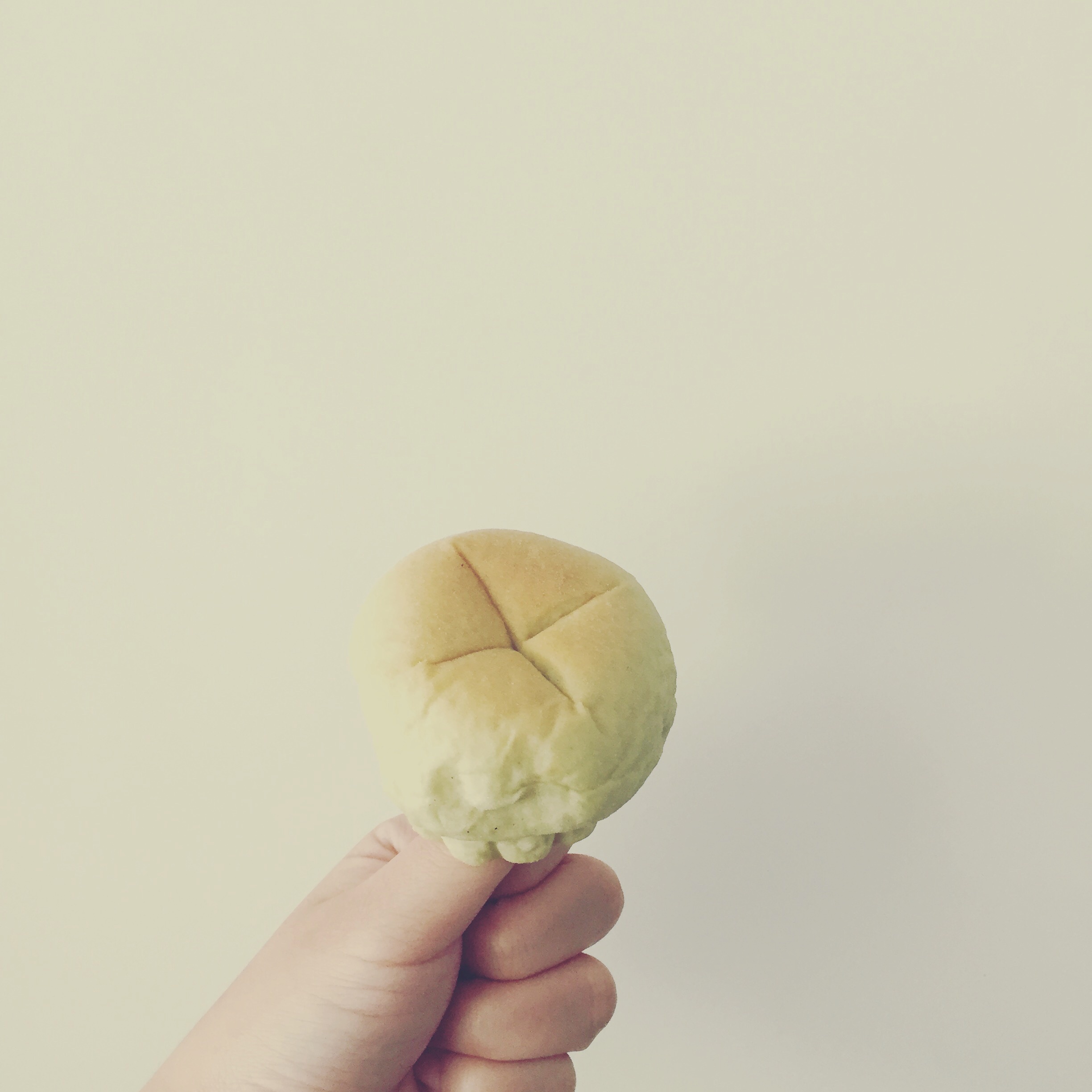 抹茶豆沙小面包（无油脂）