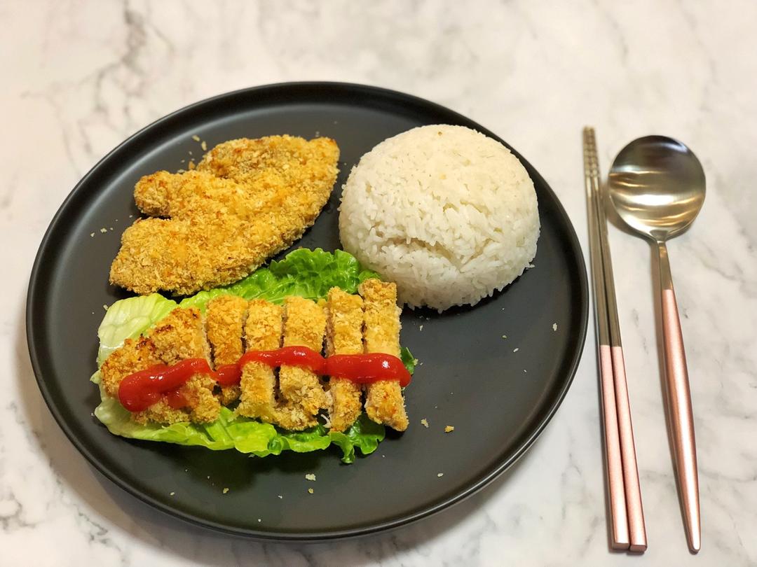 日式炸猪排（非油炸 揚げないとんかつ）