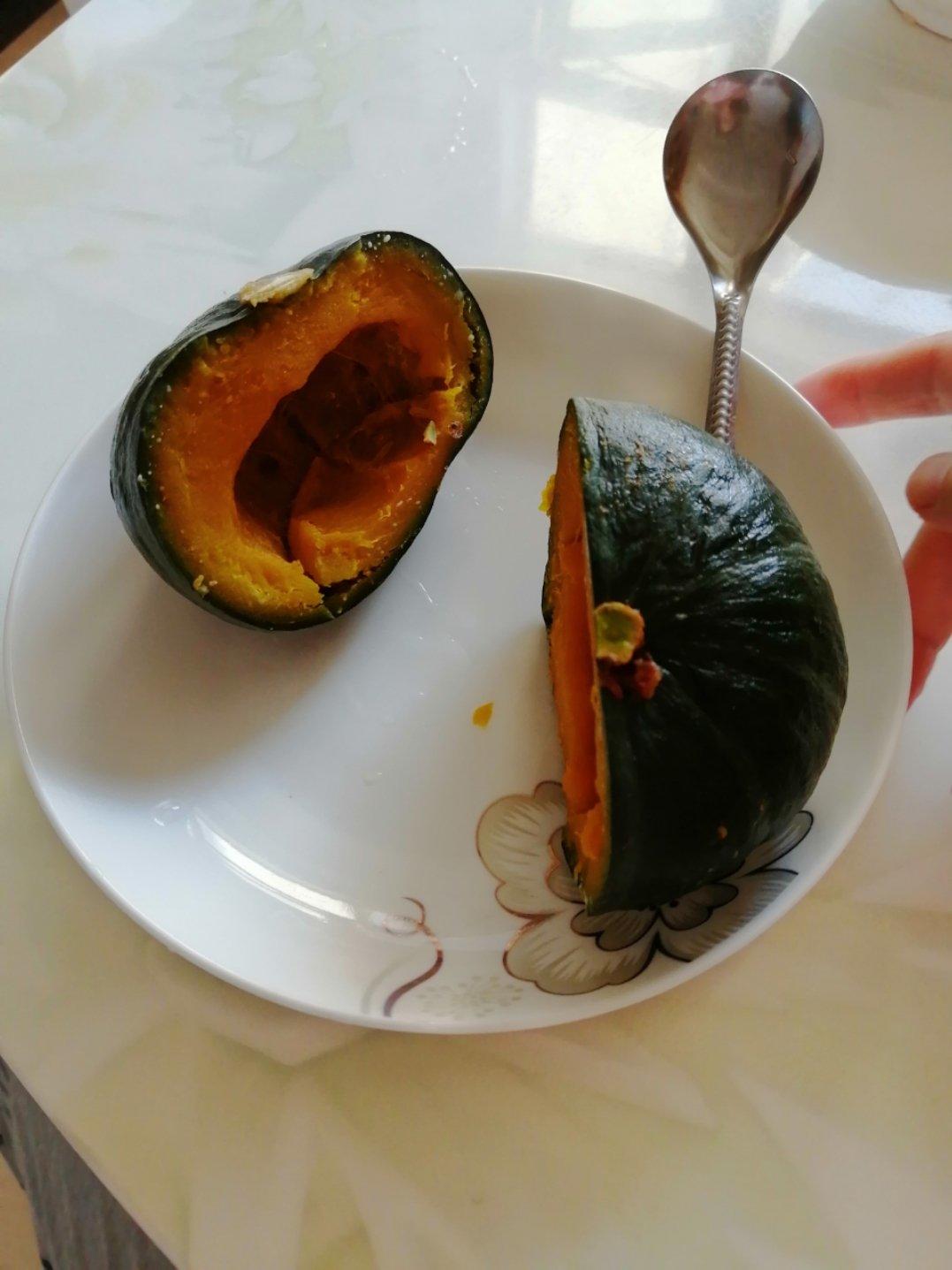 毫无技术含量之蒸贝贝南瓜