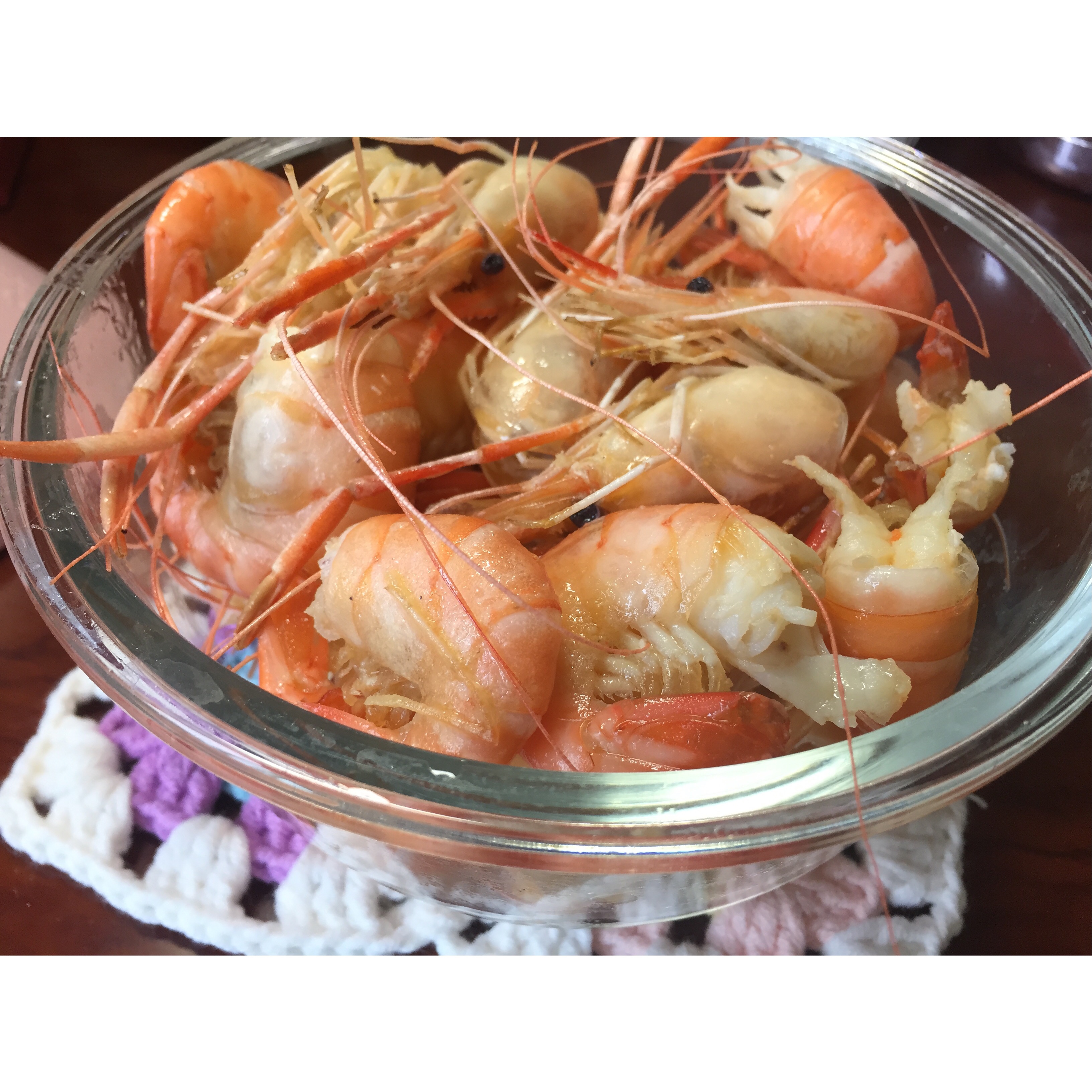 油炸虾头