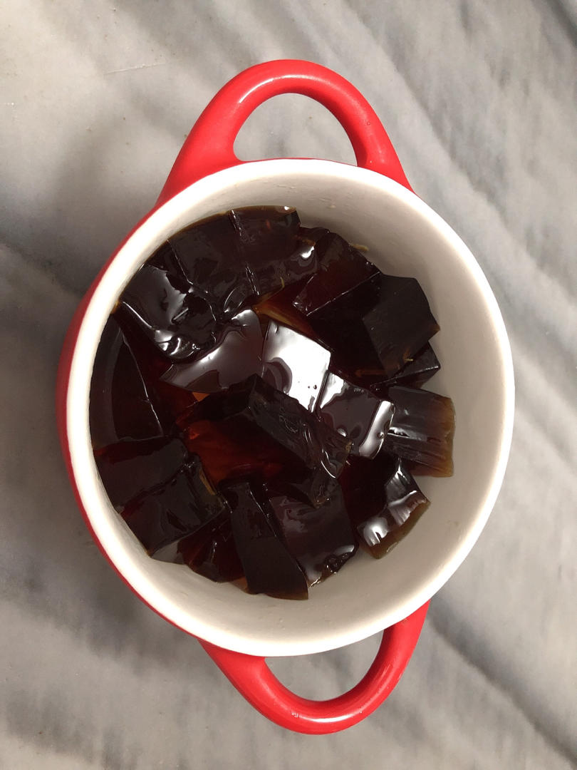 z伩做的非常简单的罗汉果菊花膏