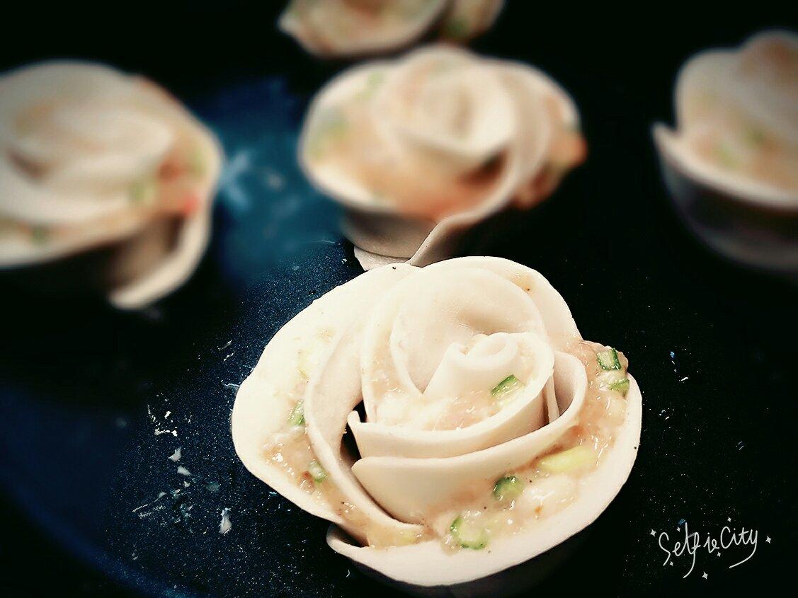 玫瑰花🌹饺的做法