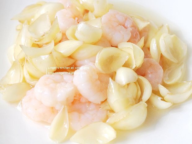 百合炒虾仁