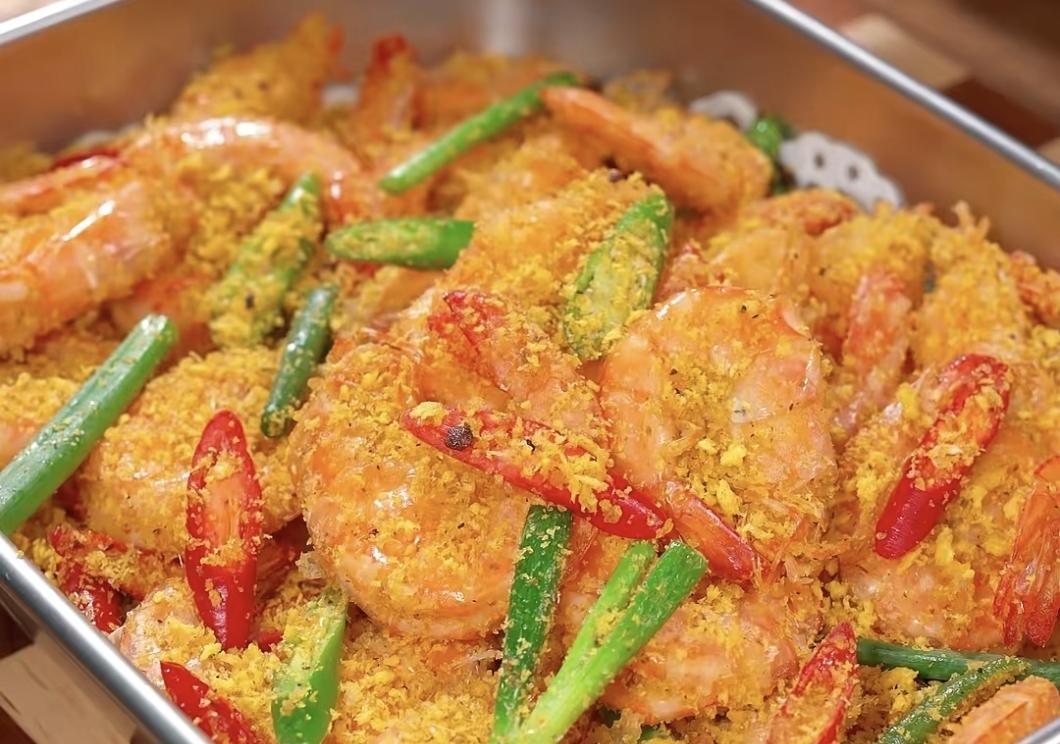 避风塘炒虾